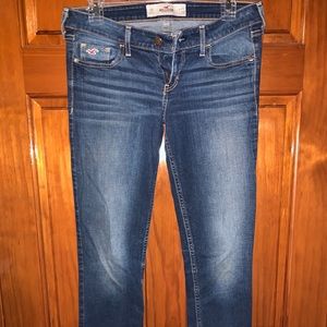 Hollister low rise boot cut jeans